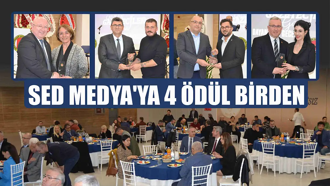 SED Medya'ya 4 ödül birden!