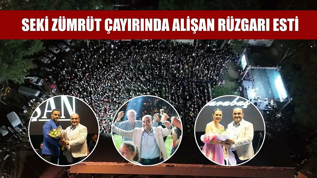 Seki Zümrüt Çayırında Alişan Rüzgarı Esti