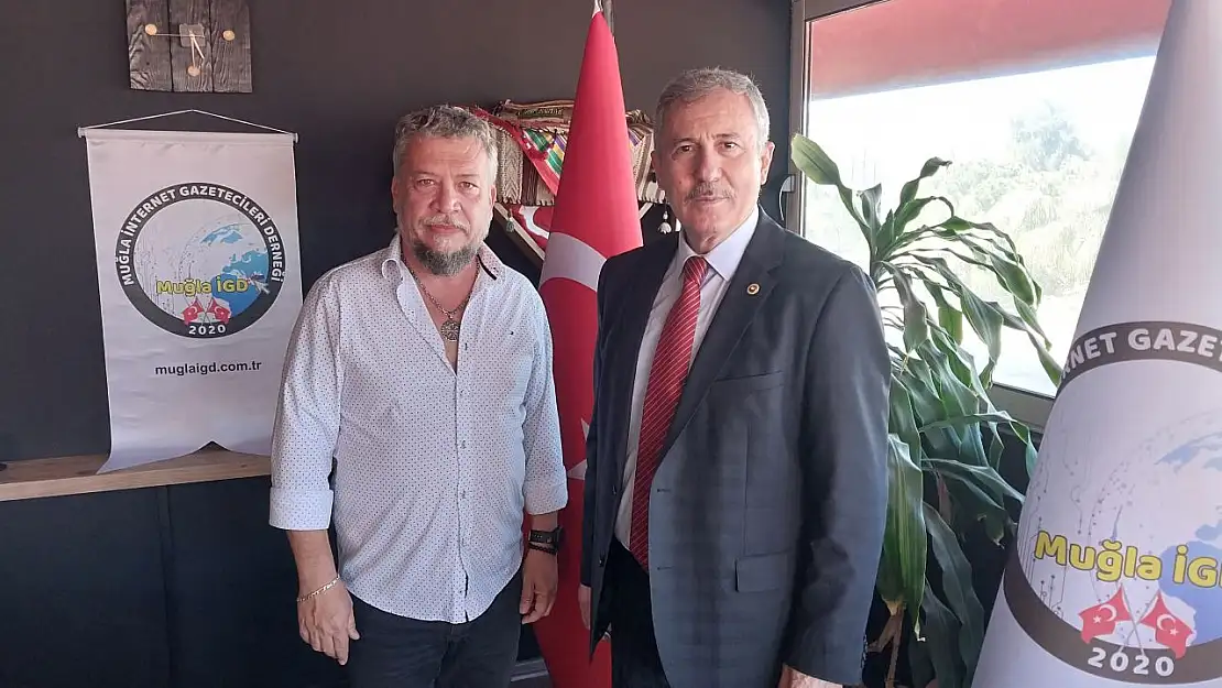 Selçuk Özdağ'dan Muğla İGD'ye ziyaret