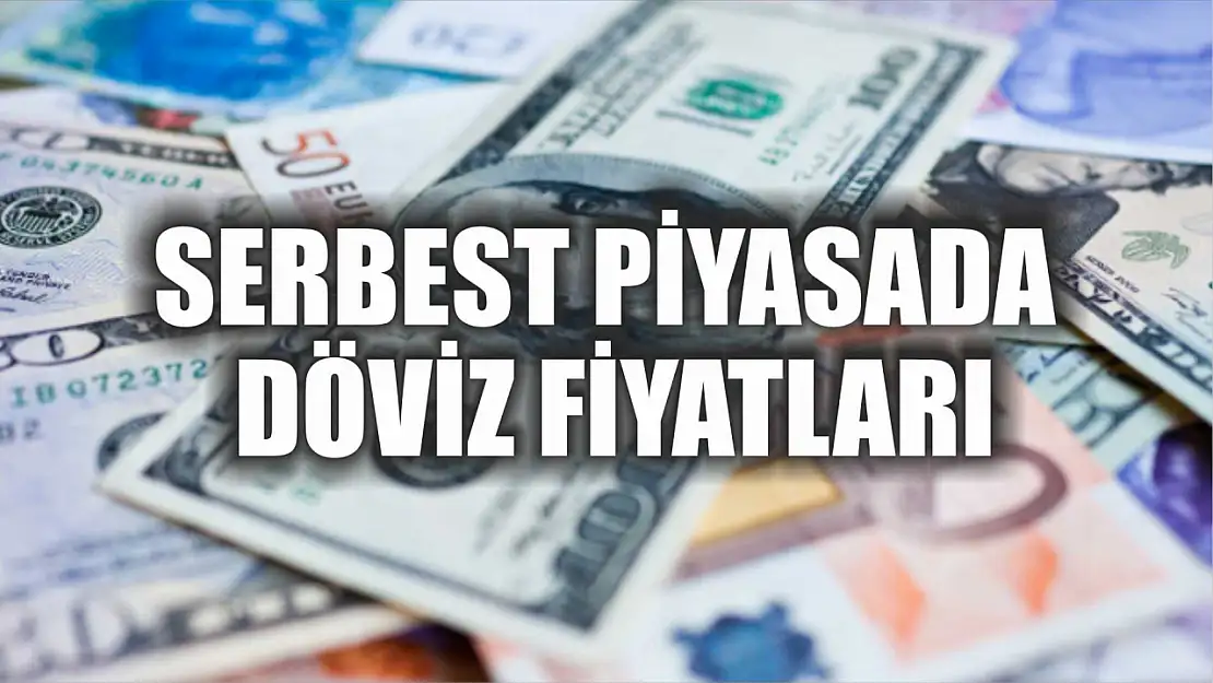 Serbest piyasada döviz fiyatları