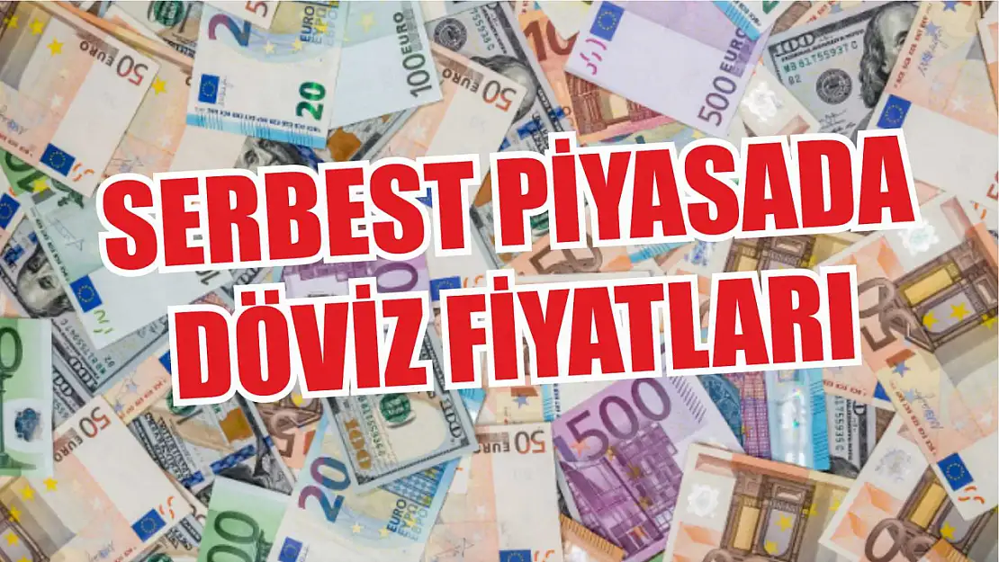 Serbest piyasada döviz fiyatları