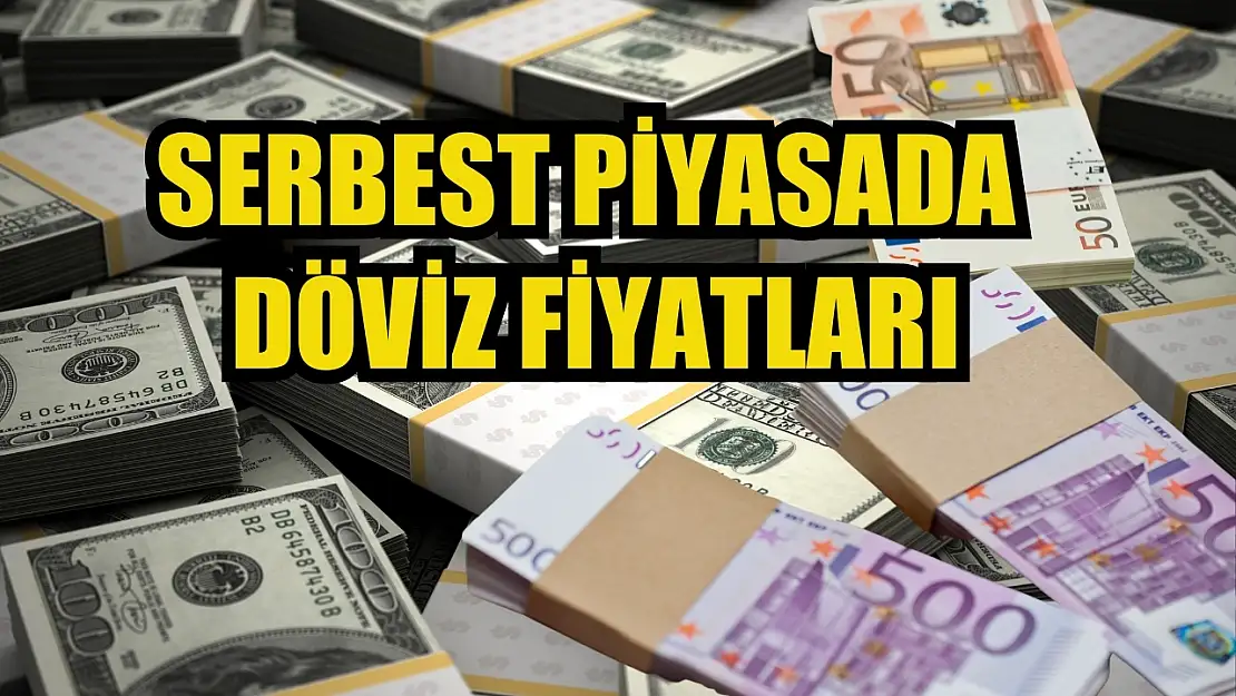 Serbest piyasada döviz fiyatları