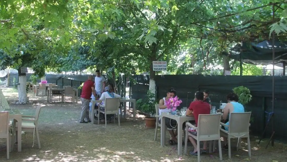 Serin ve ferah bir ortam: Yörük Obası Restoran