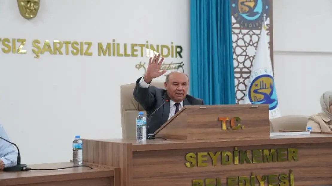 SEYDİKEMER BELEDİYESİ KASIM AYI MECLİS TOPLANTISI YAPILDI