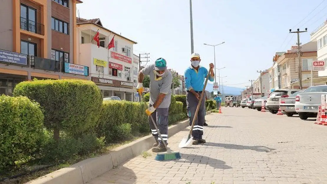 Seydikemer Belediyesinden Bahar Temizliği