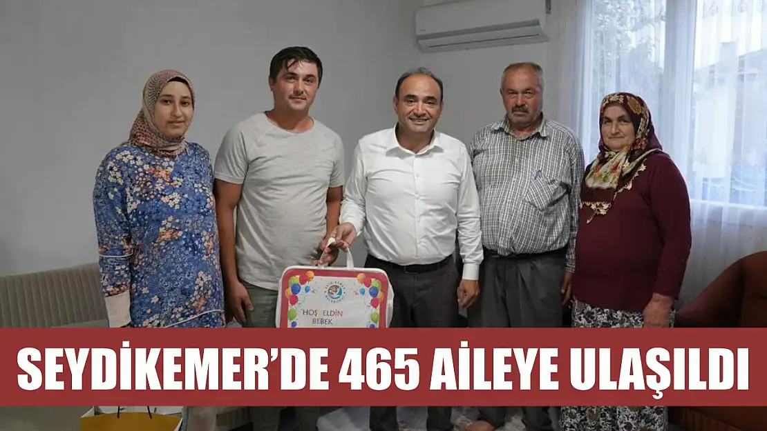 Seydikemer'de 465 Aileye Ulaşıldı