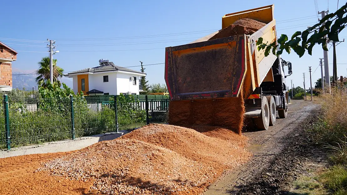 Seydikemer'de Asfalt Çalışmaları Başladı