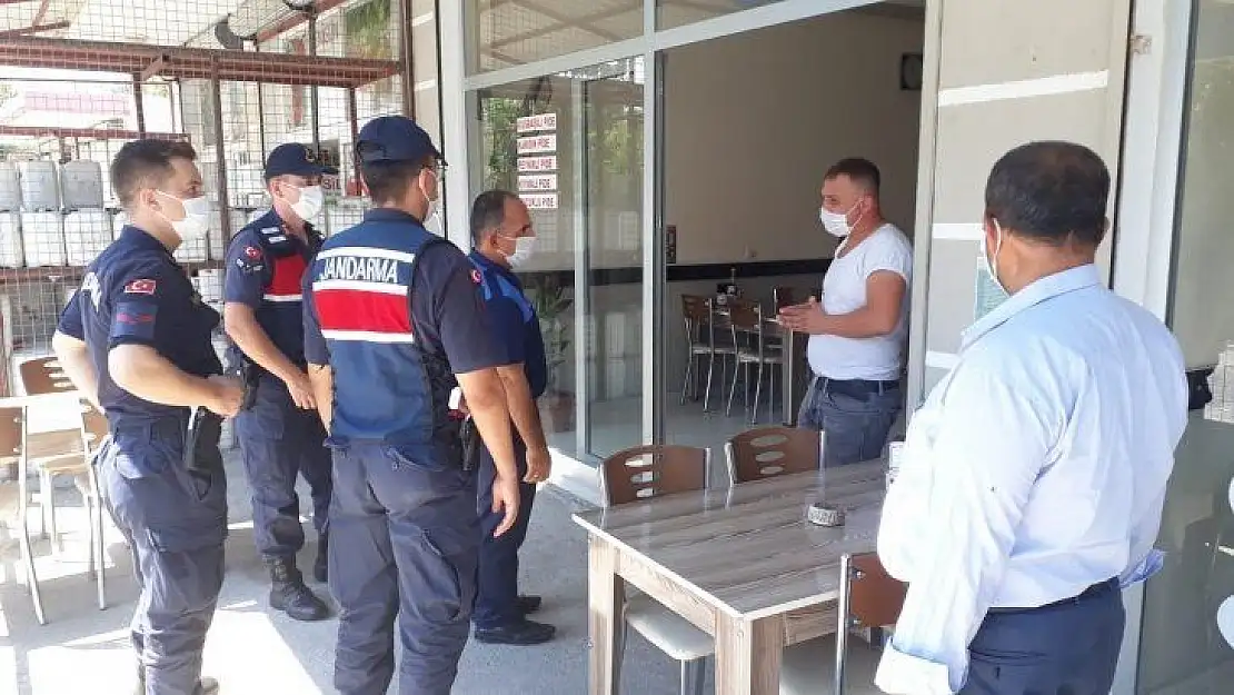 Seydikemer'de Covid-19'a Karşı Denetimler Yapıldı