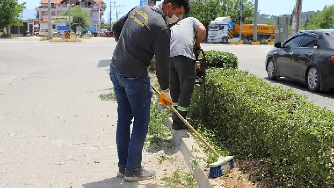 Seydikemer'de refüj bakım çalışmaları sürüyor