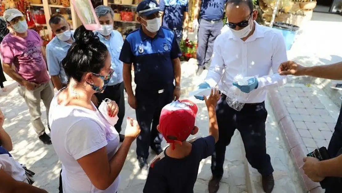 Seydikemer'de Sağlık İçin Hepimiz İçin Sloganıyla Denetim Yapıldı