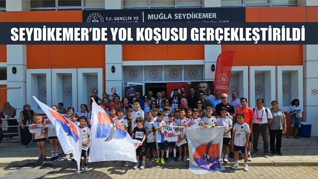 Seydikemer'de yol koşusu gerçekleştirildi