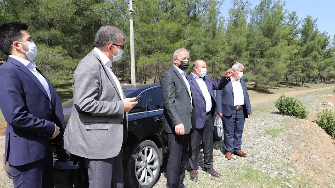 Seydikemer'deki yatırımlar yerinde incelendi