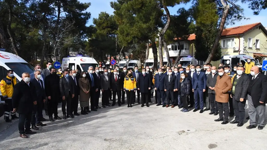 Seydikemer'e 2 yeni ambulans takviyesi