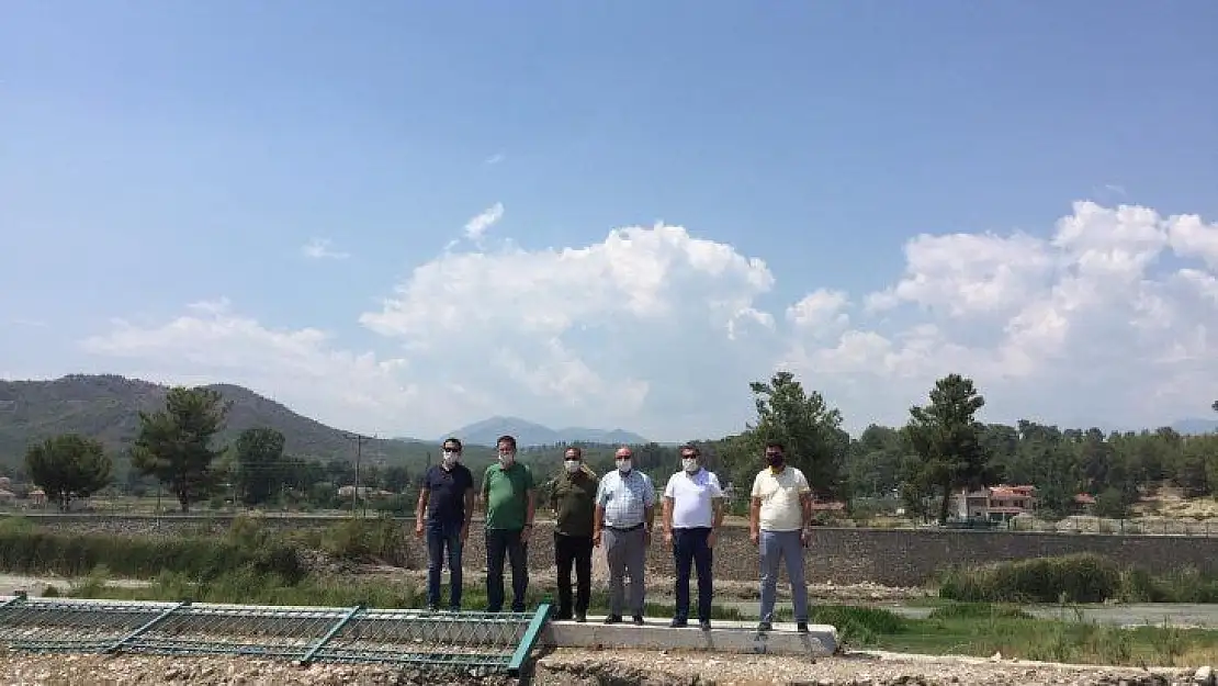 Seydikemer'e ikinci köprünün çalışmaları başladı