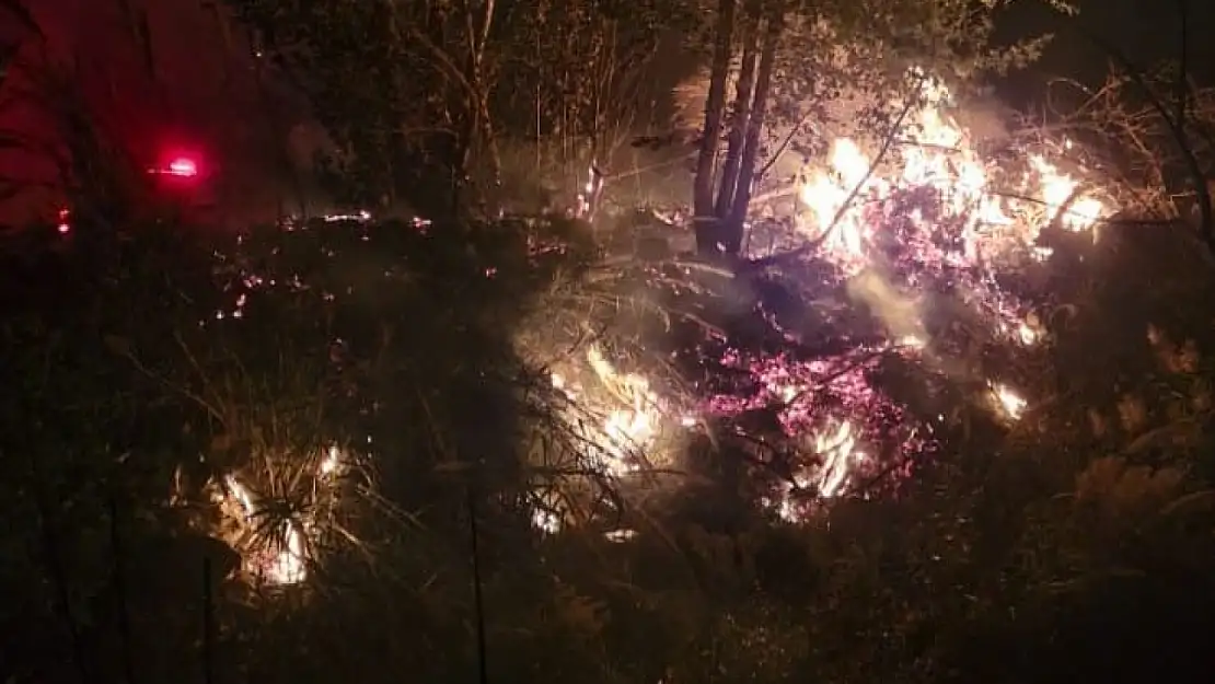 Seydikemer Güneşli Mahallesinde Yangın Çıktı