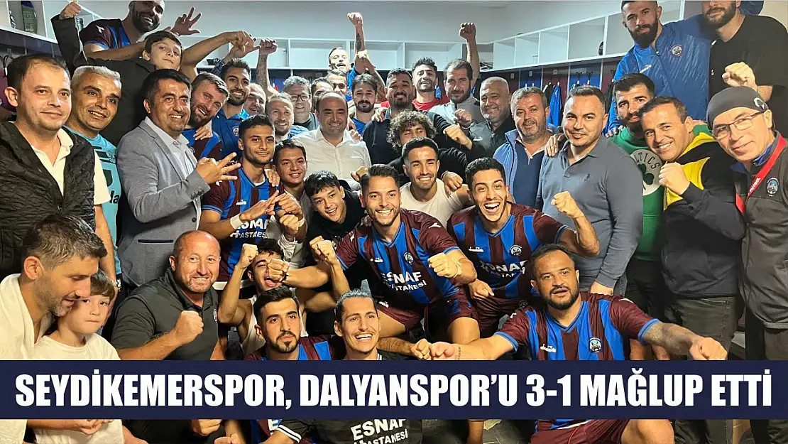 Seydikemerspor, Dalyanspor'u 3-1 Mağlup Etti