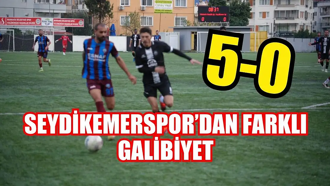 Seydikemerspor'dan Farklı Galibiyet: 5-0