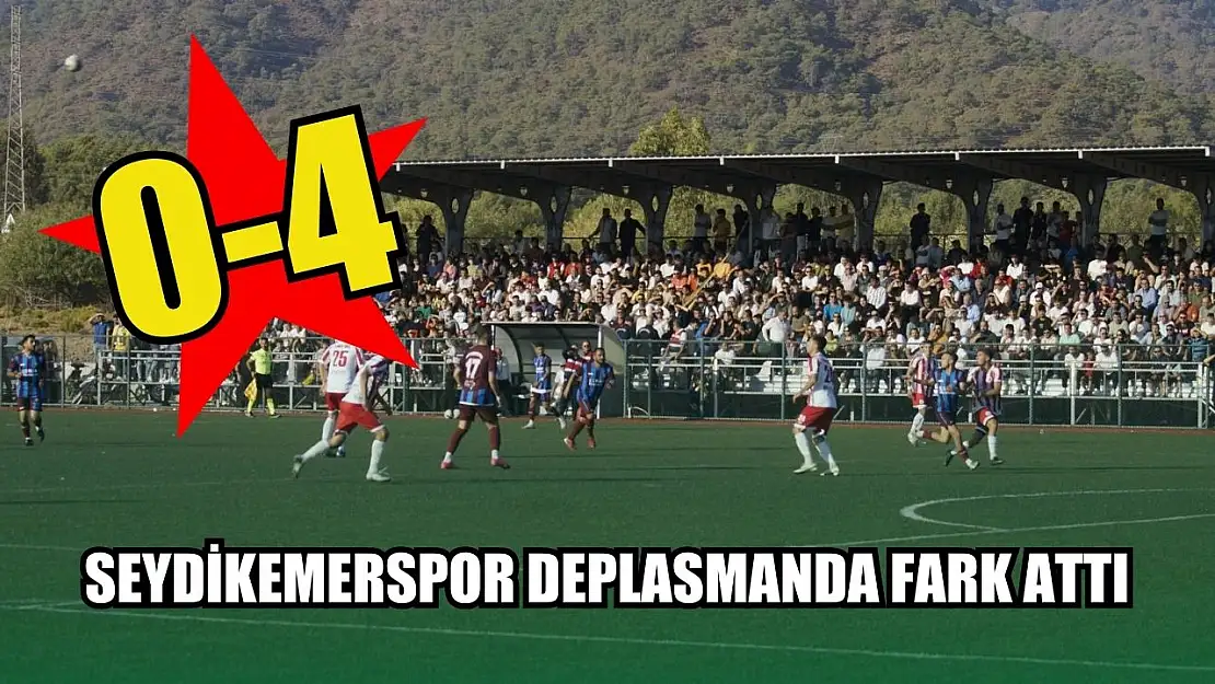 Seydikemerspor deplasmanda fark attı: 0-4