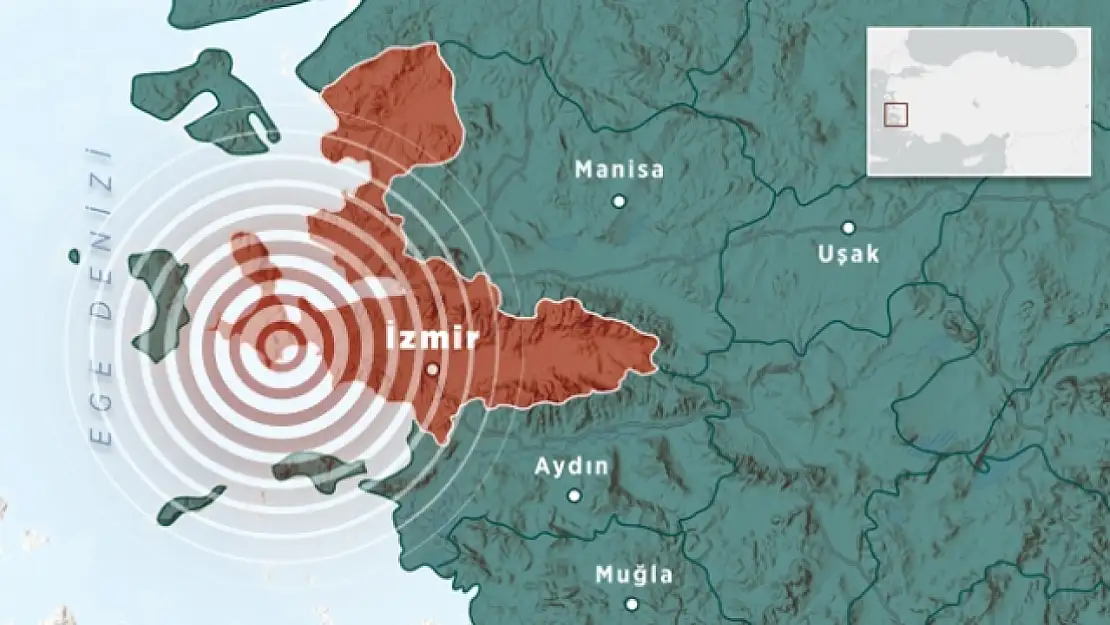 Şiddetli deprem meydana geldi