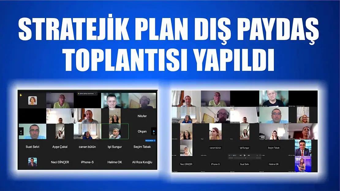 Stratejik Plan dış paydaş toplantısı yapıldı