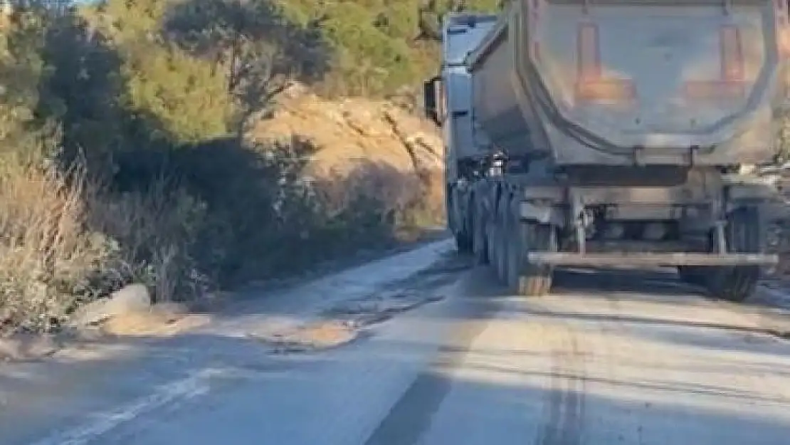 Sürücüler Labranda yolunun bakıma alınmasını istedi