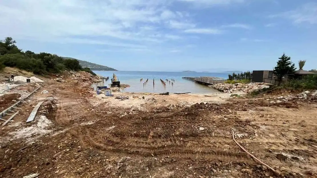 Tabiat parkında doğaya verilen zararı belediye ekipleri önledi