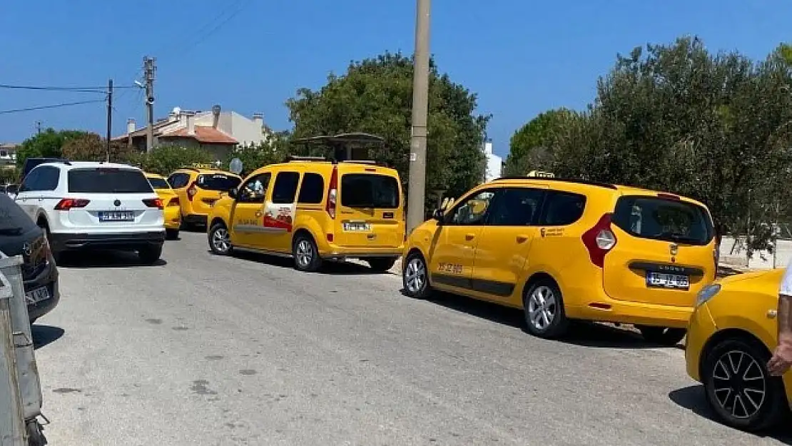 Taksi şoförünü ölüm direksiyonda yakaladı