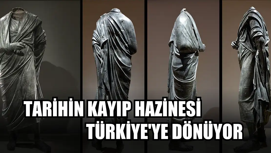 Tarihin kayıp hazinesi Türkiye'ye dönüyor