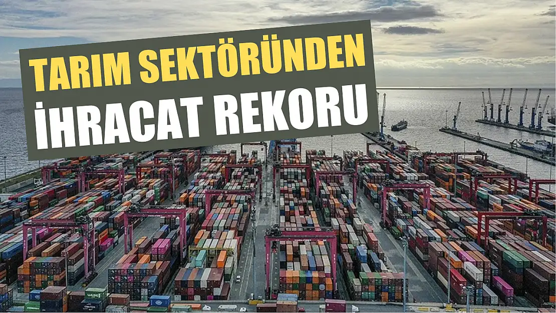 Tarım sektöründen ihracat rekoru