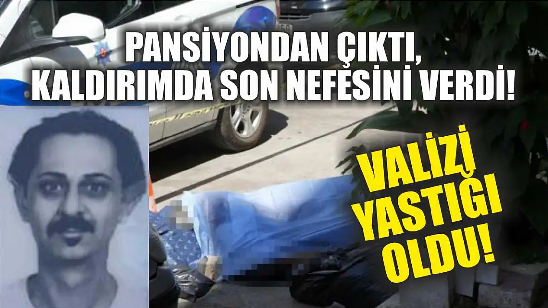 Tatil Kabusu: Pansiyondan Çıktı, Kaldırımda Son Nefesini Verdi! Valizi Yastığı Oldu!