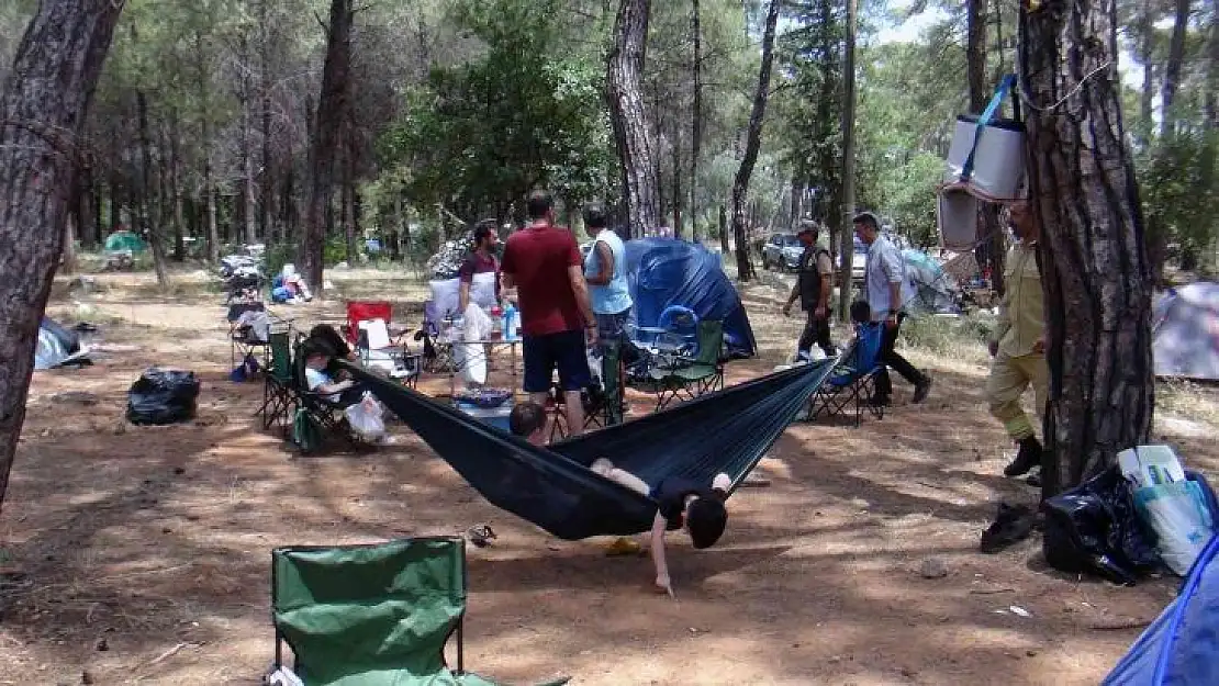 Tatilcilerin yeni gözdesi, çadır turizmi