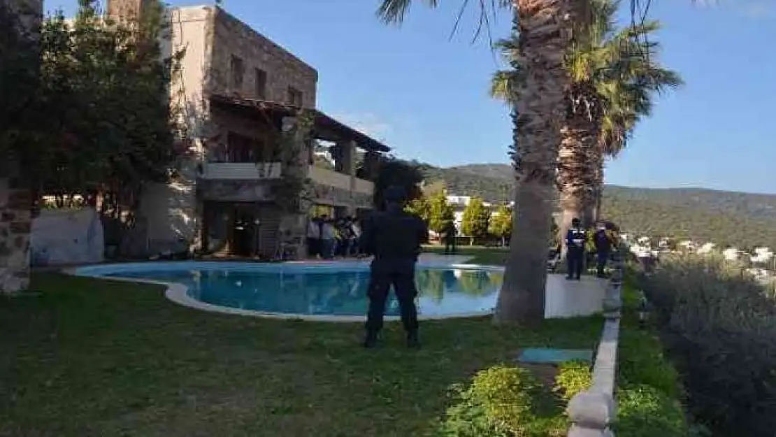 Tayvanlı uluslararası suç şebekesi Bodrum'da villa kiralamış