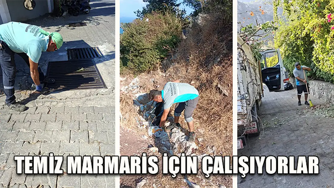 Temiz Marmaris için çalışıyorlar