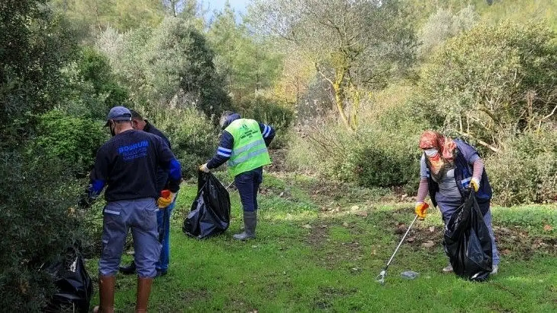 Temizlik Seferberliği Cennet Koyu'nda devam etti