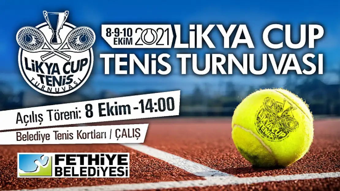 Tenis sevdalıları Fethiye'de buluşuyor