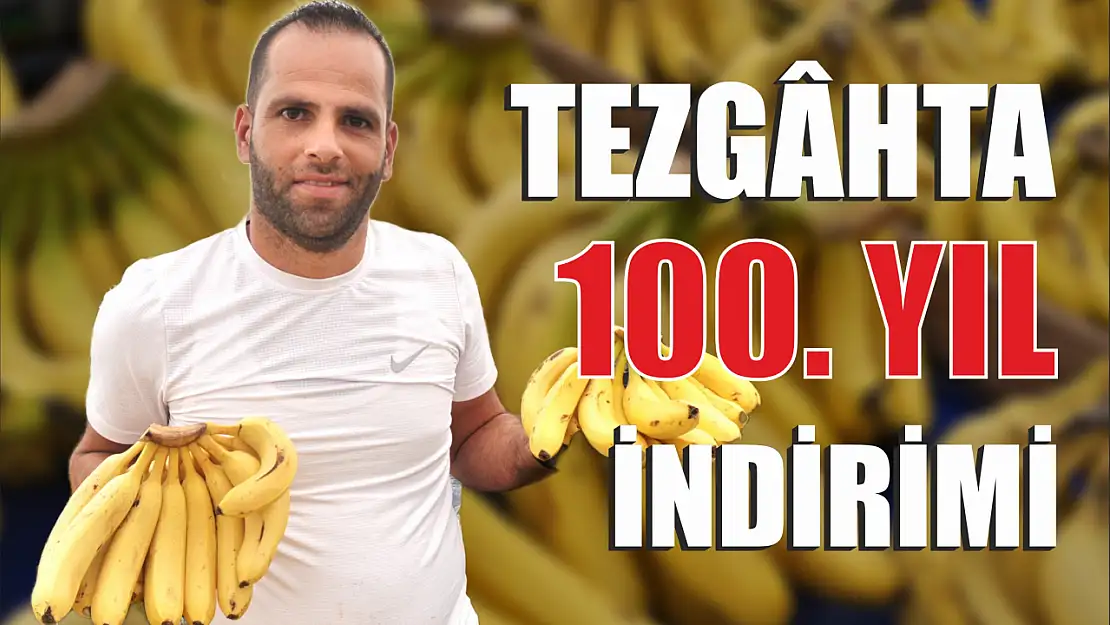 Tezgâhta 100. yıl indirimi