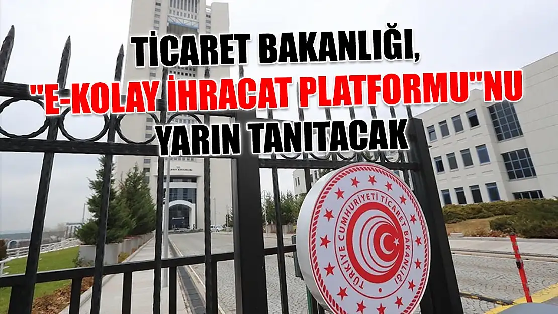 Ticaret Bakanlığı, 'e-Kolay İhracat Platformu'nu yarın tanıtacak