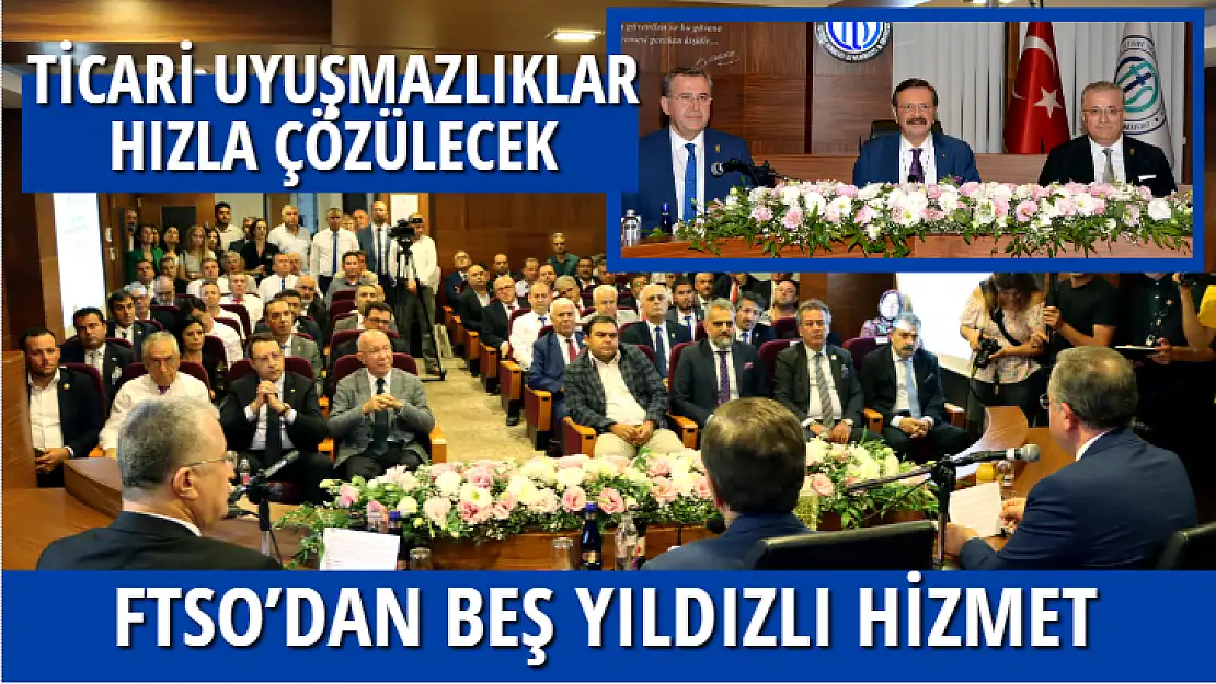 TİCARİ UYUŞMAZLIKLAR HIZLA ÇÖZÜLECEK 