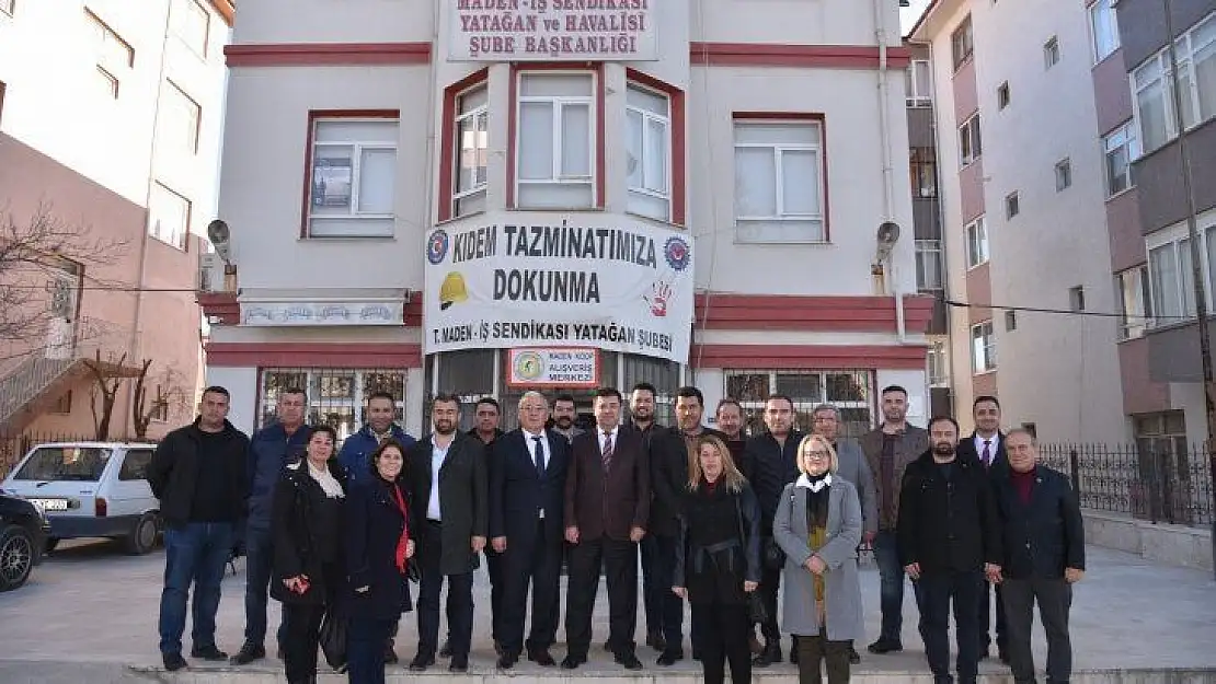 Tokat, 'Sendikalarımızın her zaman yanındayız'