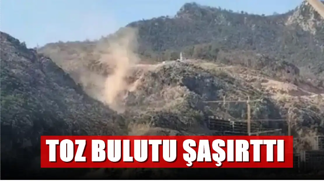 Toz Bulutu Şaşırttı