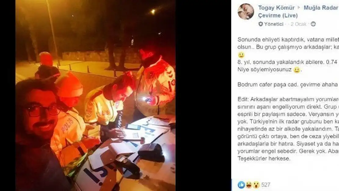 Trafik cezası yememek için grup kurdu, 8 yıl sonra ehliyetini kaptırdı