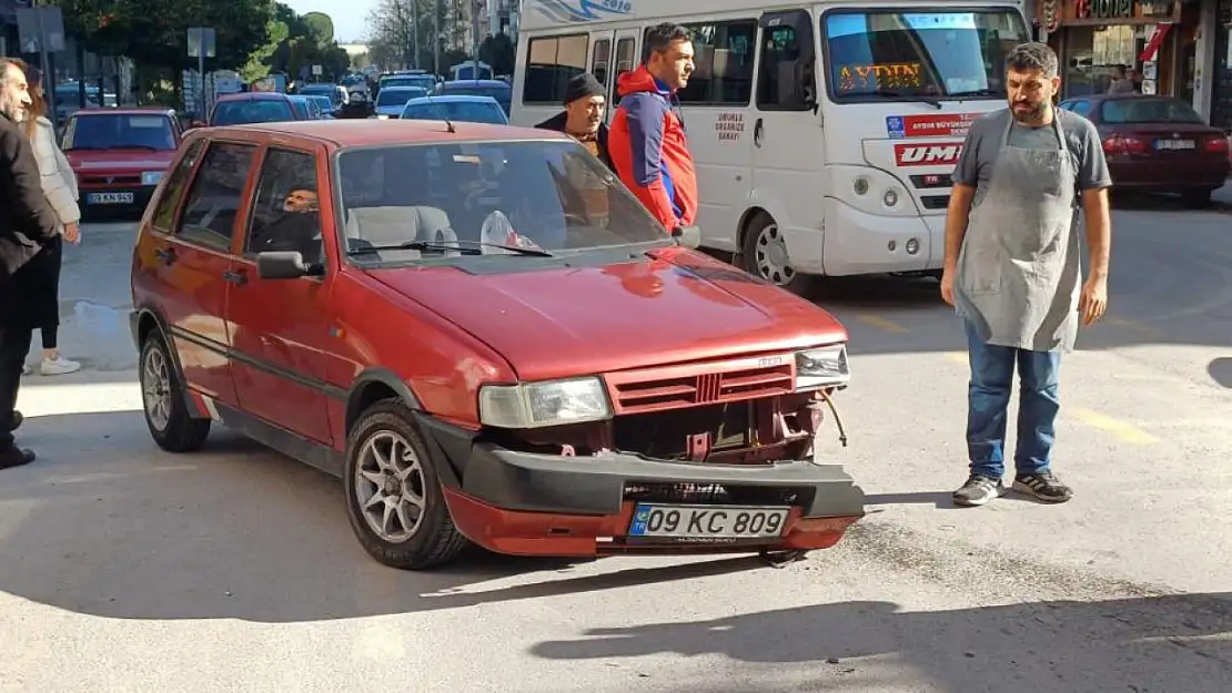 Trafik kazasında 2 kişi yaralandı