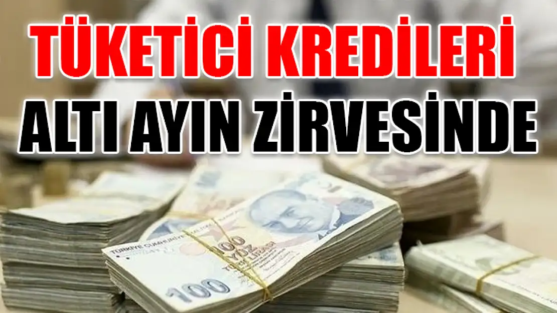 Tüketici Kredileri Altı Ayın Zirvesinde