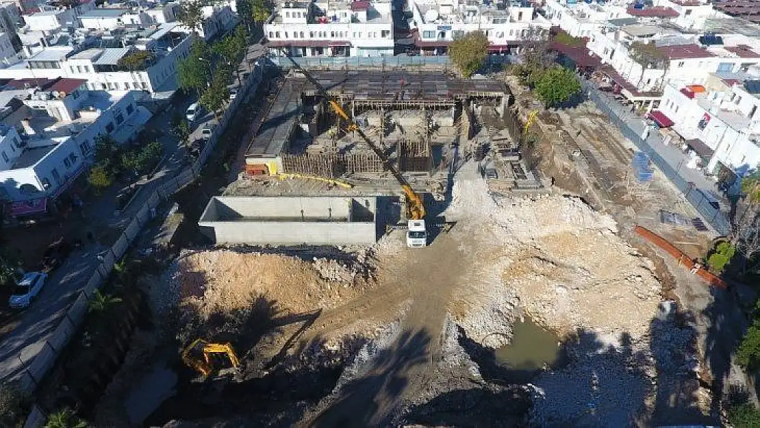 Turgutreis Yaşam Merkezi'nde çalışmalar sürüyor