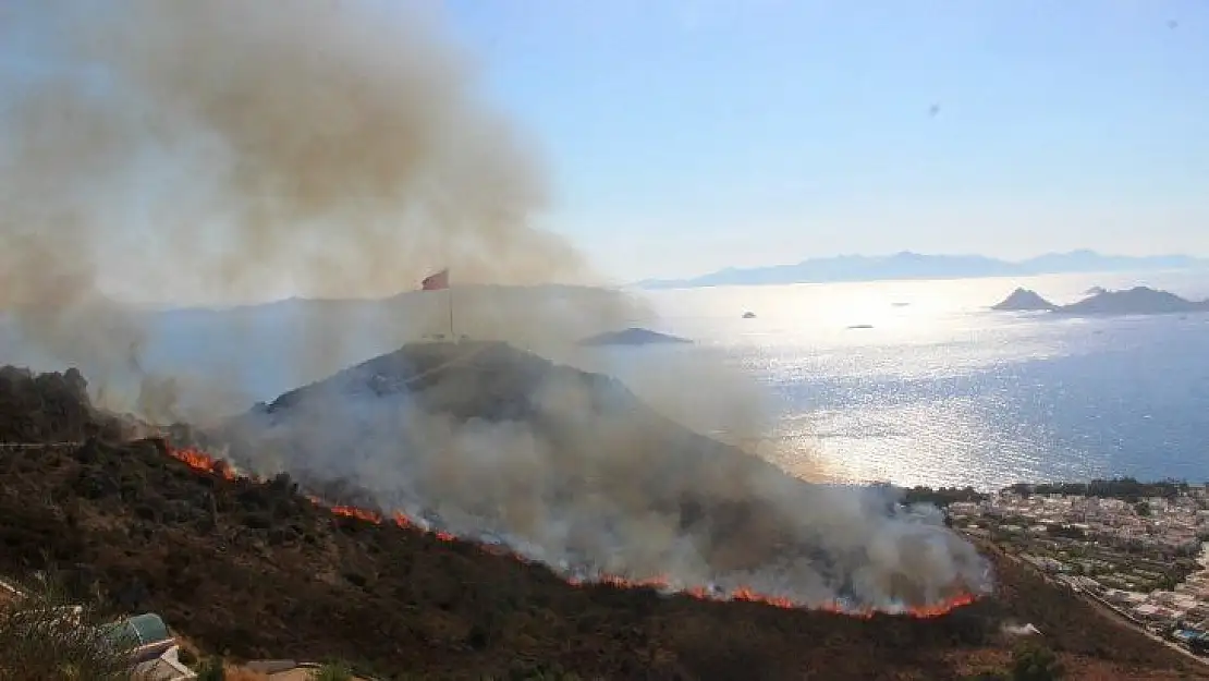 Turizm cenneti alevlere teslim oldu