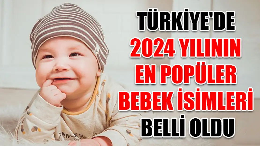 Türkiye'de 2024 Yılının En Popüler Bebek İsimleri Belli Oldu