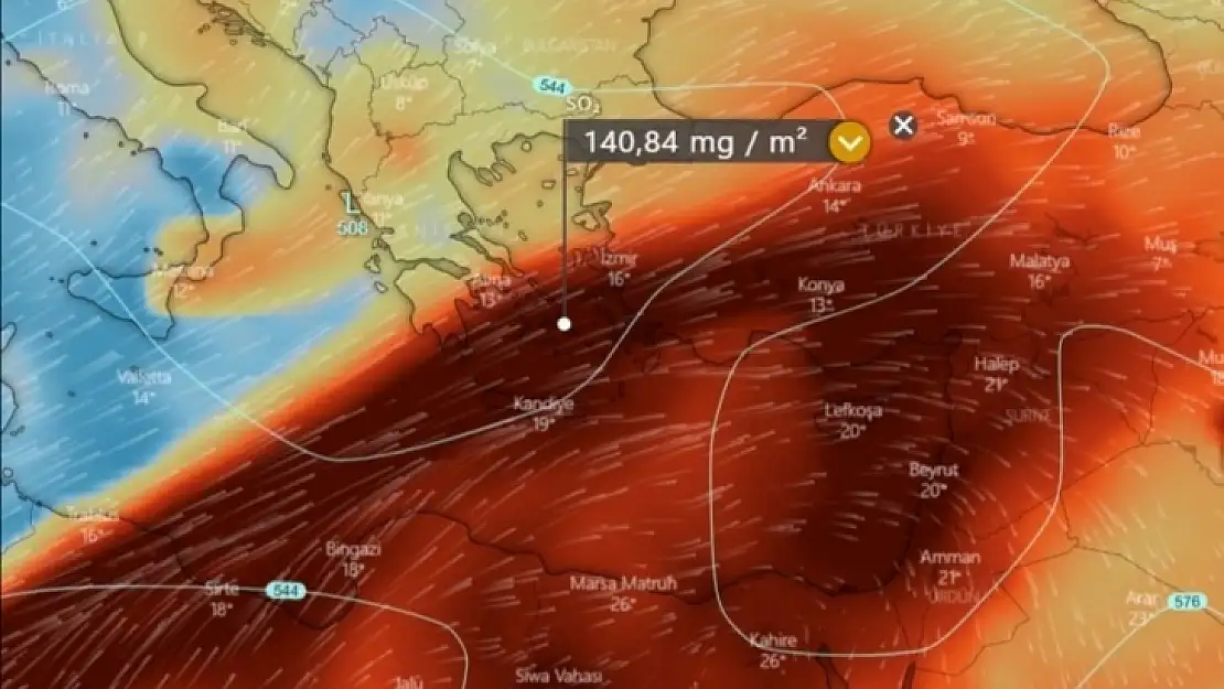 Türkiye'nin çoğu bölgesinde risk en üst seviyede