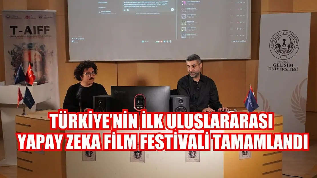 Türkiye'nin ilk Uluslararası Yapay Zeka Film Festivali tamamlandı