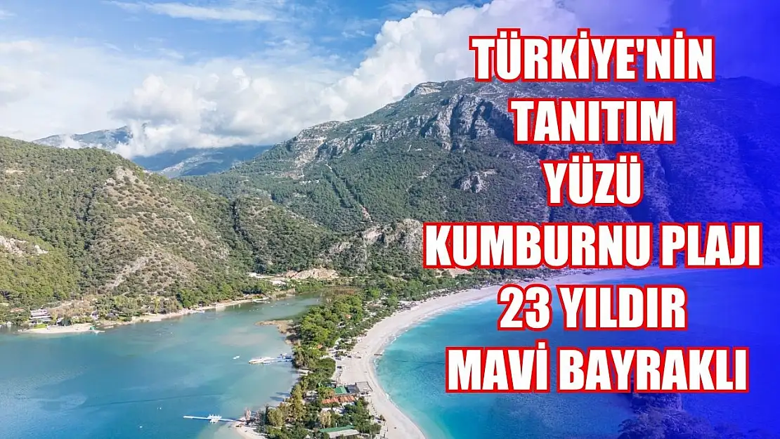 Türkiye'nin tanıtım yüzü Kumburnu Plajı 23 yıldır mavi bayraklı