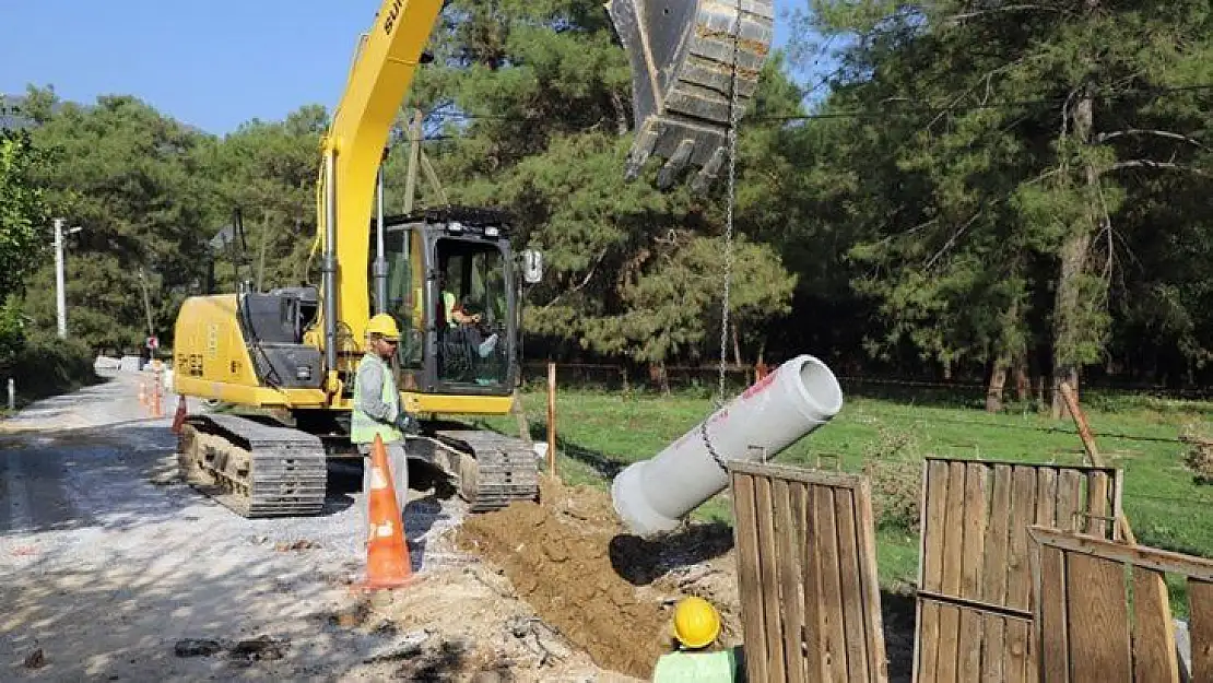 Ula'da alt yapının yüzde 75'i tamamlandı